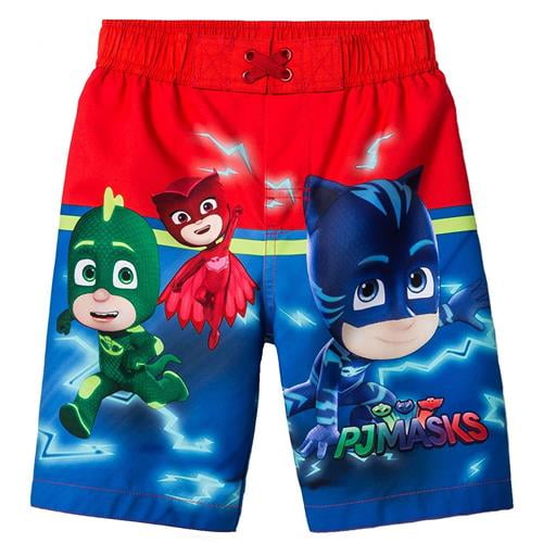PJ Masks Swim Trunks Boys New With Tags 4T UPF 50+